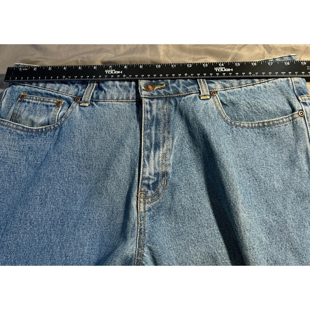 Route 66 Jeans Women 18S Blue Relaxed High Rise Straight Leg 100% Cotton Denim - Picture 4 of 9